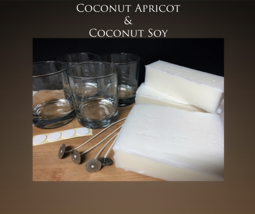Coconut Apricot & Coconut Soy Wax Testing Kit